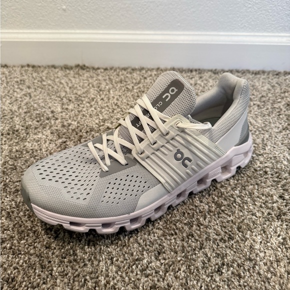 On Running Women's Gray Running Shoes - Picture 2 of 6